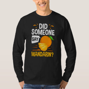 Mandarin Orange Tree Fruit Plant Juice Fresh Canne T-Shirt