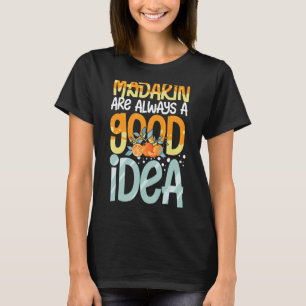Mandarin Orange Tree Fruit Plant Juice Fresh Canne T-Shirt