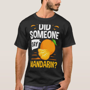 Mandarin Orange Tree Fruit Plant Juice Fresh Canne T-Shirt