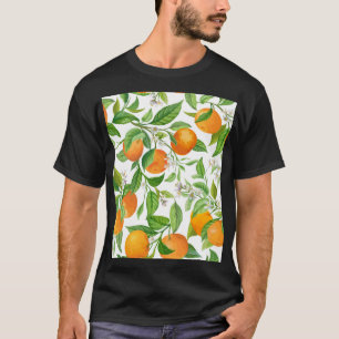 Mandarin: Tropical Colourful Pattern T-Shirt