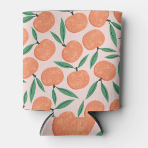 Mandarins vintage: repeating fruit texture. can cooler
