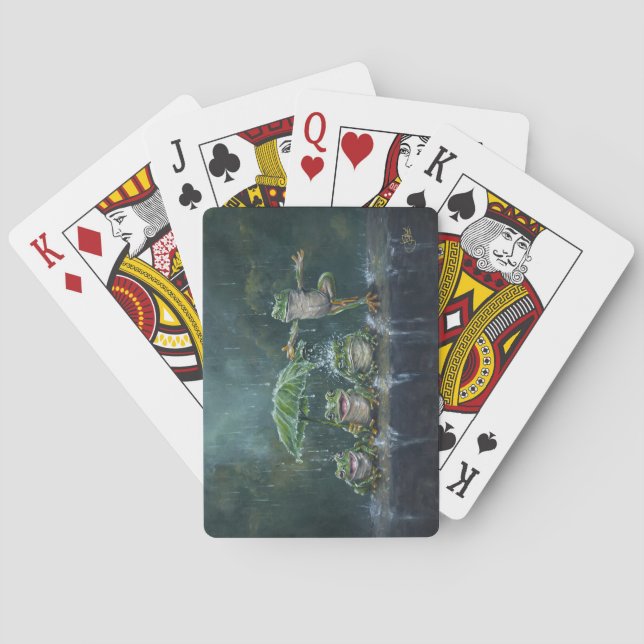 ""Mandatory Fun" Tote Or Crossbody Playing Cards (Back)