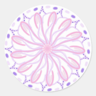 Mandela Classic Round Sticker