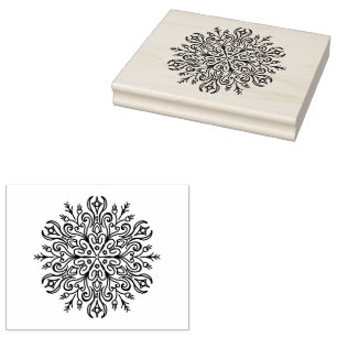 Mandela Designs Rubber Stamp