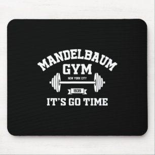 Mandelbaum Gym It's Go Time - Black Mouse Pad