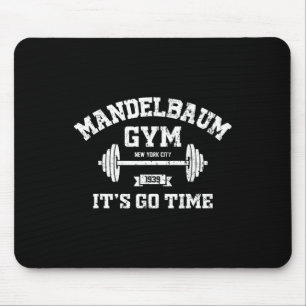 Mandelbaum Gym It's Go Time Vintage Distressed Mouse Pad