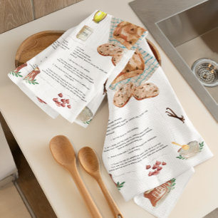 Mandelbread Mandelbrot Recipe Heirloom Tea Towels