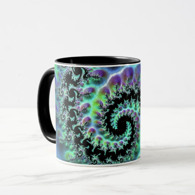 Mandelbrot Discovery Mug (Front Left)