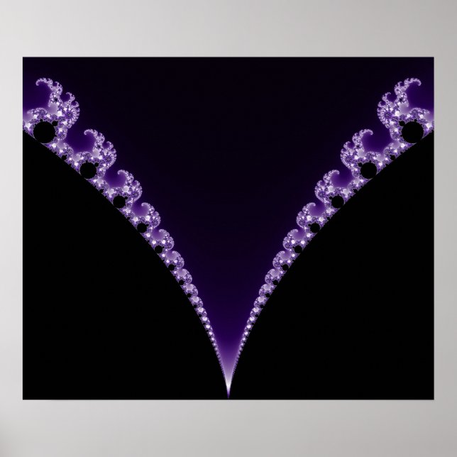 Mandelbrot Elephants Poster (Front)