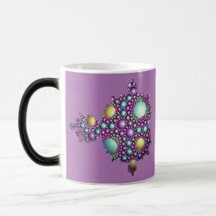  Mandelbrot Fractal Apollonian Sphere Purple Gold Magic Mug