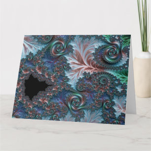 Mandelbrot Fractal Card