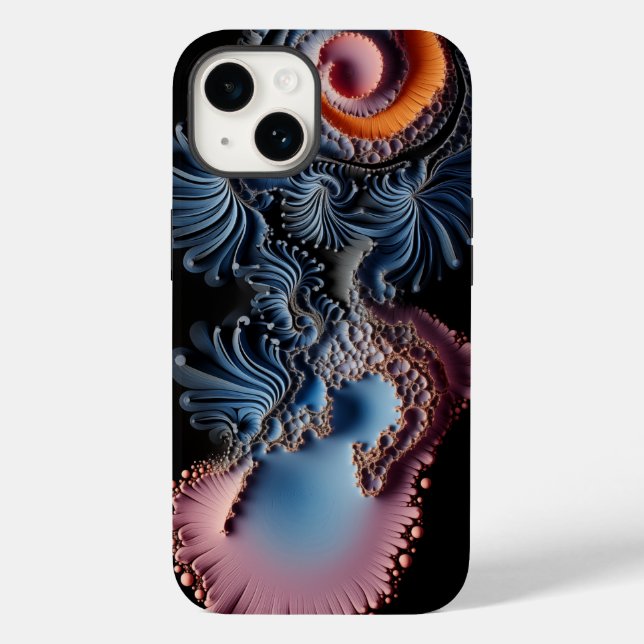 Mandelbrot Fractal Julia Set Case-Mate iPhone Case (Back)