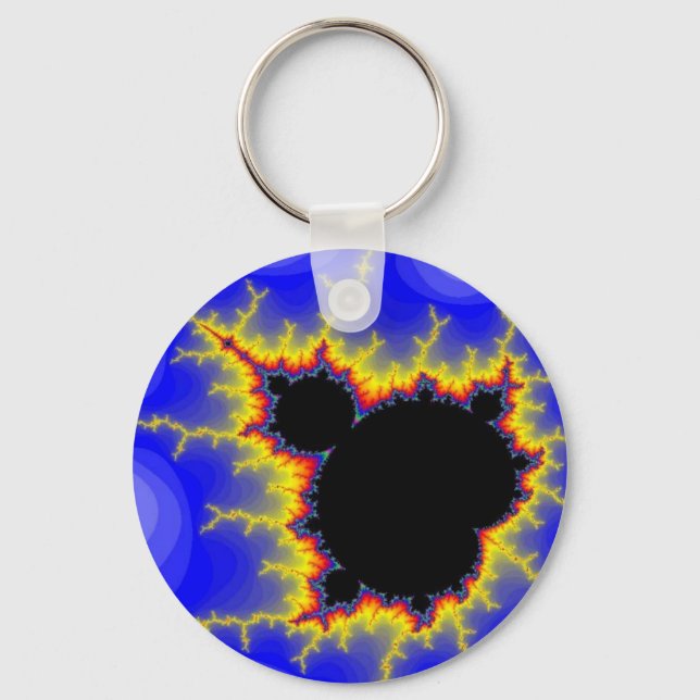 Mandelbrot Fractal Key Ring (Front)