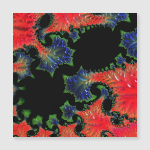 Mandelbrot Garden Magnetic Card