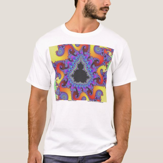 Mandelbrot Mandala T-Shirt (Front)