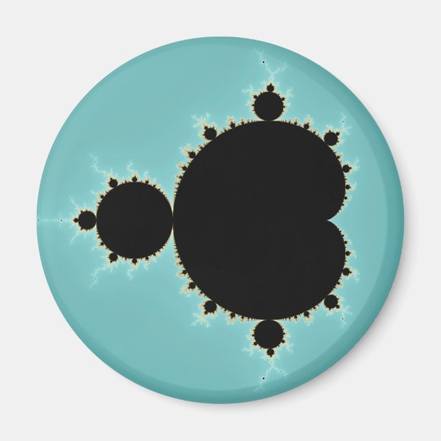 Mandelbrot Set 06 - Fractal Magnet (Front)