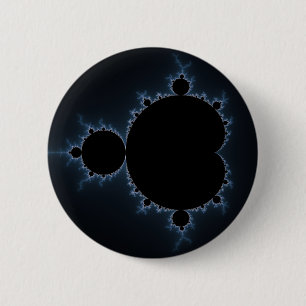 Mandelbrot Set 07 - Fractal 6 Cm Round Badge