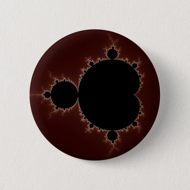 Mandelbrot Set 08 - Fractal 6 Cm Round Badge (Front)