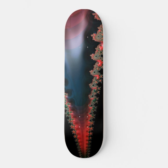 Mandelbrot Zip Skateboard (Front)