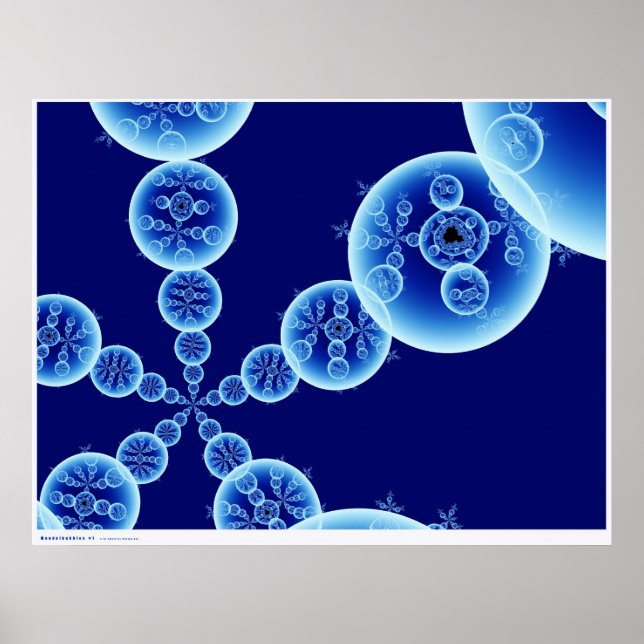 Mandelbubbles Poster (Front)