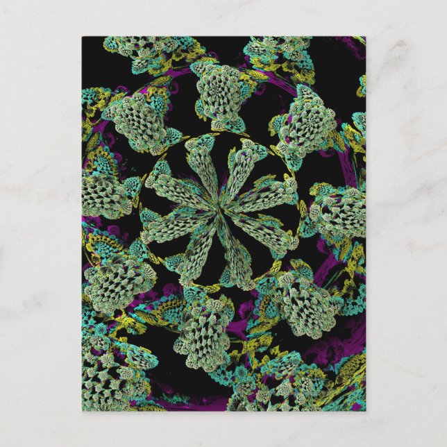 Mandelbulb Fractel 2 Postcard (Front)