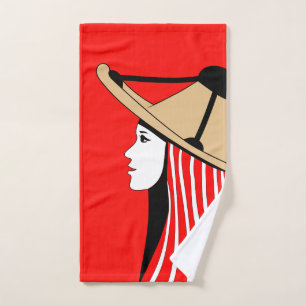 Mandil w Chachiya: Symbols of Jebala Identity Hand Towel