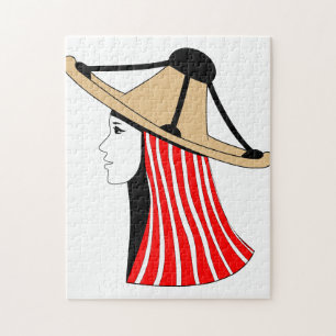 Mandil w Chachiya: Symbols of Jebala Identity Jigsaw Puzzle