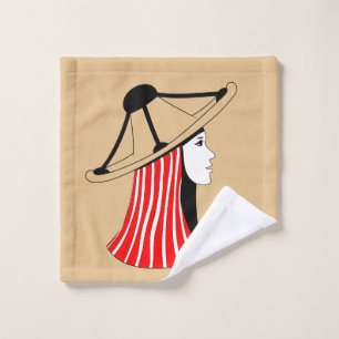 Mandil w Chachiya: Symbols of Jebala Identity Wash Cloth