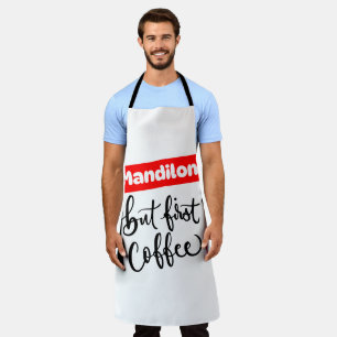 MANDILON BUT FIRST COFFEE APRON