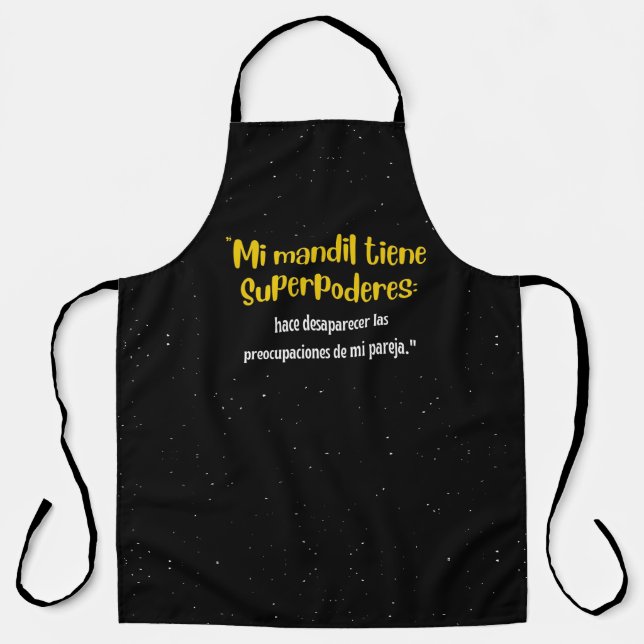 mandilon quote apron (Front)
