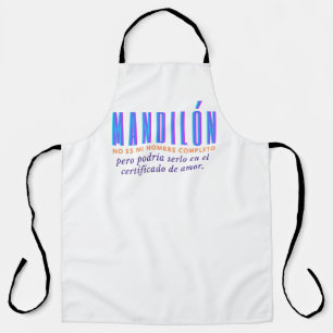 mandilon quote apron