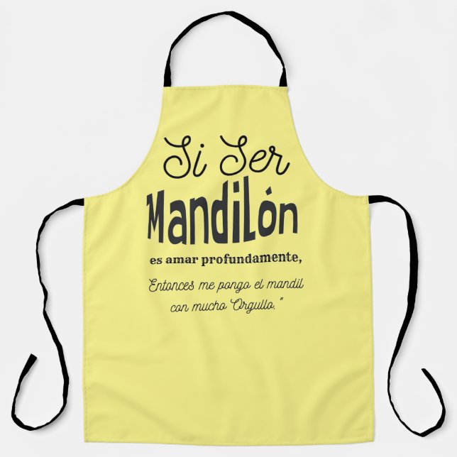 mandilon quote apron (Front)
