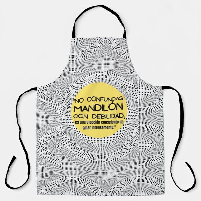 mandilon quote apron (Front)