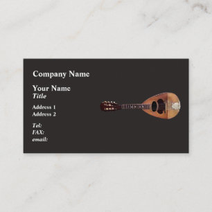 Mandolin Business Card