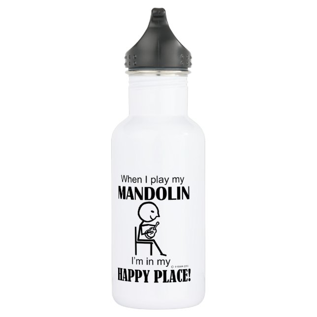 Mandolin Happy Place 532 Ml Water Bottle (Right)