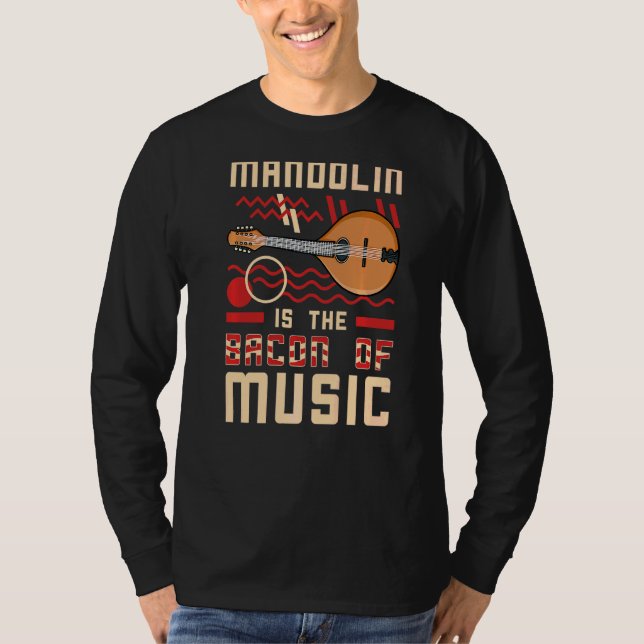 Mandolin Instrument Music Player Beginner Lesson   T-Shirt (Front)
