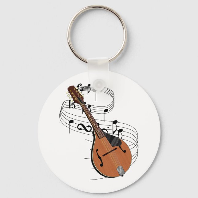 Mandolin Key Ring (Front)