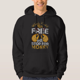 Mandolin Lover Mandolinist Will Play For Free Will Hoodie