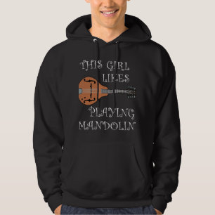 Mandolin Lover Music School Musician Mandolin Play Hoodie