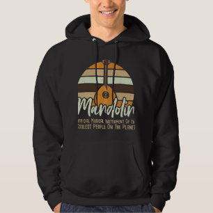 Mandolin Lover Official Musical Inst... Musician S Hoodie