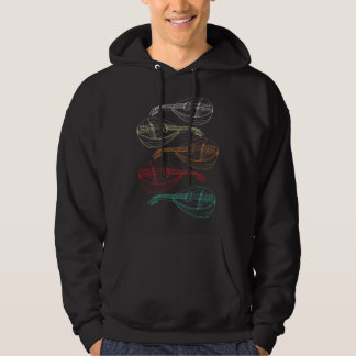 Mandolin Lover Player Strings Player Bluegrass Mus Hoodie