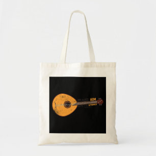 Mandolin Lover Praise Him With The Strings PSALM 1 Tote Bag