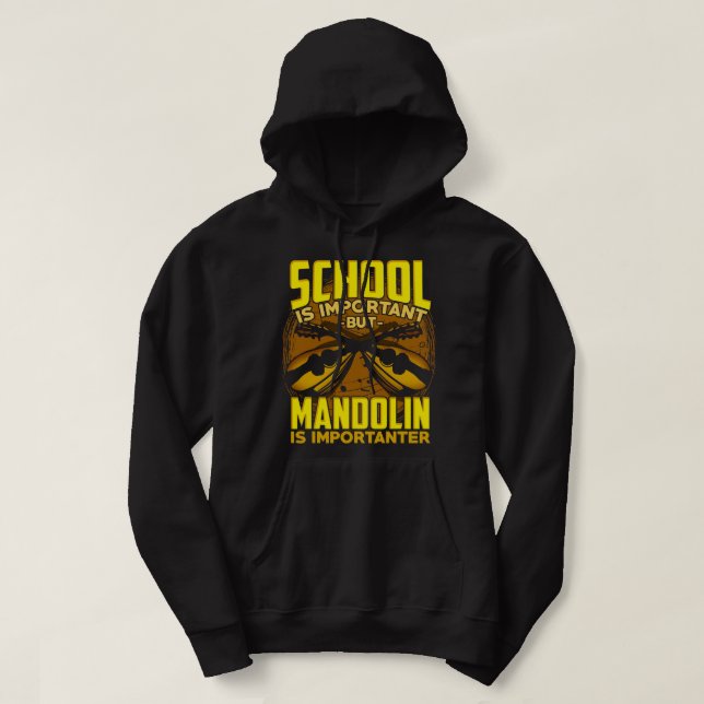 Mandolin Lover Shirt Bluegrass Music Retro (Design Front)