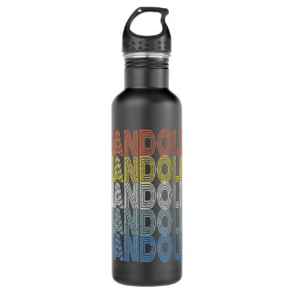 Mandolin Lover Shirt Retro Vintage Music Gift Mand 710 Ml Water Bottle