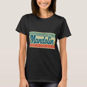 Mandolin Lover Vintage Style Retro T-Shirt