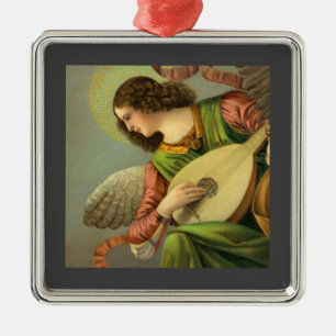 mandolin metal tree decoration