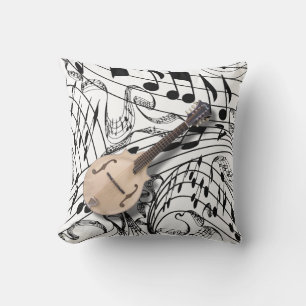MANDOLIN-PILLOW CUSHION