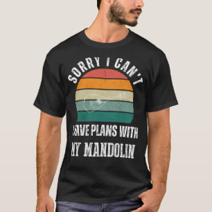 Mandolin Plans Tee: Pluck Humour & Musical Style! T-Shirt