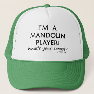 Mandolin Player Excuse Trucker Hat