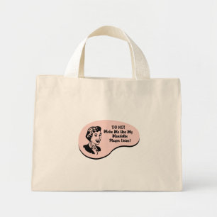 Mandolin Player Voice Mini Tote Bag